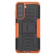Броньований чохол Armored Case для Samsung Galaxy S21 Ultra orange - зображення 2