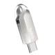 Флешка Hoco UD8 USB / Type-C 128GB USB 3.0 Steel - изображение 1