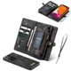 Чохол-гаманець CaseMe Retro Leather для Samsung Galaxy S21 Ultra, Black - зображення 3