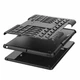 Бронированный чехол Armored Case для Apple iPad 10.2 2019 / 2020 / 2021 Black - изображение 2
