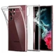 Прозрачный силиконовый чехол накладка Oucase для Samsung Galaxy S22 Ultra, Transparent - изображение 2