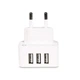 Мережевий зарядний пристрій Remax Moon RP-U31 3USB 3.0 А (White), без кабелю - зображення 3
