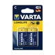Батарейка Varta Longlife C LR14 1.5V Alkaline Blue-Yellow - изображение 2