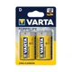 Батарейка Varta Superlife D R20 1.5V Zinc-Carbon Yellow - изображение 2
