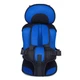 Бескаркасное детское автокресло VJT NY-26 Black with blue - изображение 2