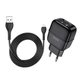 Сетевое зарядное устройство Hoco C77A 2 USB 2.4A Lightning 1 м Black - изображение 1