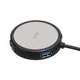 USB HUB Remax RU-U20 Type-C 4 USB, Black - зображення 1