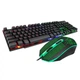 Проводная игровая клавиатура и мышка iMICE KM-680 с подсветкой 1600 DPI, Black - изображение 1