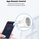 Розумна Wi-Fi розетка Tuya BSD33W EU 16A, White - зображення 7