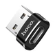 Переходник OTG Hoco UA6 Type-C - USB Black - изображение 2