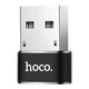 Переходник OTG Hoco UA6 Type-C - USB Black - изображение 3