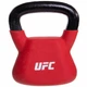 Гиря 6кг тренировочная цельная с PVC покрытием UFC красный UHA-69693 - изображение 4