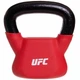 Гиря 8кг тренировочная цельная с PVC покрытием UFC красный UHA-69694 - изображение 4
