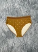 Бавовняні трусики бріфи Thirdlove Everyday Cotton Mid-Rise Brief Розмір: S - гірчичний - изображение 1
