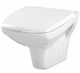 Унитаз подвесной CERSANIT CARINA 548/715 New CleanOn K701-033 с сиденьем Soft Close дюропласт - изображение 1