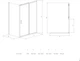 Душевая кабина CERSANIT Zip 100x80x190 S154-003 прозрачное стекло без поддона - изображение 5