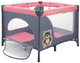Манеж ліжечко дитячий Milly Mally Fun Pink Bear (5901761126099) - зображення 1