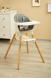 Krzesełko do karmienia Caretero Bravo Grey TERO-7590 (5908310392691) - obraz 12