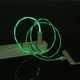 Кабель USB Lightning (iPhone, iPad) с неоновой подсветкой 2А, 1м - зеленый - изображение 7
