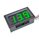 Термометр XH-B310 с LED дисплеем, -30~800°C, 12В, зеленый - изображение 2
