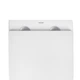 Унитаз подвесной безободковый Kroner Harz WHI493736 RIMLESS с сиденьем Slim Duroplast / Soft-close / Quick relase (KH493736WHIR) - изображение 10