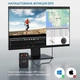 Нагрудний відеореєстратор BOBLOV M7 Pro 4K 128GB GPS міні з потужним акумулятором, поворотним об'єктивом, кут огляду 127° - изображение 3