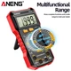 Мультиметр цифровой ANENG SZ304 2000 Counts, измерение AC/DC напряжения, тока, сопротивления, NCV, высокоточный профессиональный тестер, черный - изображение 4