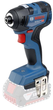 Akumulatorowy klucz udarowy Bosch Professional GDR 18V-200 Solo bez akumulatora i ładowarki (4059952596655) - obraz 1