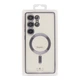 Чехол TPU Metallic Full Camera with Magsafe для Samsung Galaxy S24 Ultra (S928) Колір Silver - изображение 9