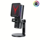 Микрофон Yanmai GM7 RGB игровой USB Type-C — кардиоидный, с подсветкой, регулятором громкости и mute - изображение 1