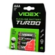 Найкраща мікро пальчикова Батарейка лужна VIDEX Turbo LR03/AAА 4шт BLISTER (блістер - 4 шт) - изображение 4