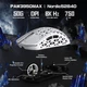 Игровая Мышка ATTACK SHARK R5 ULTRA White КАРБОНОВЫЙ Корпус Беспроводная Трехрежимная 2.4G/Bluetooth/Кабель, 8000Hz, PAW3950MAX, 42000 DPI, 39 грамм Ультралегкая - изображение 4