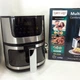 Аэрофритюрница Rainberg RB-2268 8 л 4200 Вт мультипечь Air Fryer сенсорная безмасляная фритюрница с дисплеем - изображение 2