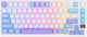 Клавіатура бездротова RK ROYAL KLUDGE M75 RGB K Silver Switch Taro Milk (RK-M75-TAROMLK-KSLVSW-US) - зображення 1
