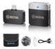 Петличный микрофон BOYA BY-M1V3 для iPhone 15-17(USB Type-C) и Android - изображение 6