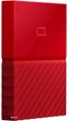 Жесткий диск Western Digital My Passport 2TB WDBS4B0020BRD-WESN 2.5" USB 3.0 External Red - изображение 3