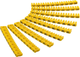 Oznacznik przewodów Goobay 72516 1.5-2.5 mm 90 szt. Yellow (4040849725166) - obraz 1
