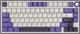 Клавіатура дротова RK ROYAL KLUDGE R75 RGB Brown Switch Blackberry Mousse (RK-R75-BBERRYMS-BRNSW-US) - зображення 1
