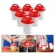 Формы для варки яиц, силиконовые Silicone Egg Boil набор для варки яиц без скорлупы 6 шт - изображение 7