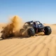 Радиоуправляемая машинка джип багги 4WD 27см с противоударным корпусом, резиновыми шинами и скоростью до 36 км/ч Фиолетовая - изображение 4