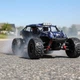 Радиоуправляемая машинка джип багги 4WD 27см с противоударным корпусом, резиновыми шинами и скоростью до 36 км/ч Фиолетовая - изображение 6
