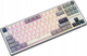 Klawiatura przewodowa RK ROYAL KLUDGE R87 Pro RGB Brown Switch Half Grey (RK-R87PRO-HALFGY-BRNSW-US) - obraz 4