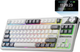 Klawiatura bezprzewodowa RK ROYAL KLUDGE S85 RGB Cloud Switch White Night (RK-S85-WHNIGHT-CLDSW-US) - obraz 1