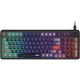 Клавіатура мембранна MSI FORGE GK110 UA 98key, USB-A, EN/UKR/RU, LED, чорний (642831) - зображення 2