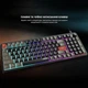 Клавіатура мембранна MSI FORGE GK110 UA 98key, USB-A, EN/UKR/RU, LED, чорний (642831) - зображення 7