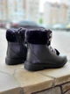 Кожаные ботинки Clarks Girl's Astrol Hiker K Snow Boot Leather черный 29 размер B08QKMBL6H - изображение 4