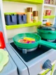 Детская кухня со звуком, светом, водой зеленая LD - изображение 3