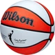 Баскетбольный мяч Wilson WNBA AUTHENTIC SERIES OUTDOOR оранжево-белый Размер 6 WTB5200XB06 - изображение 2