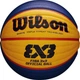 Баскетбольный мяч Wilson FIBA 3X3 темно-сине-желто-красный Размер 6 WTB0533XB - изображение 1