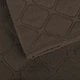Покривало ТЕП "VELOUR" Коричневе/Ромб круглий, 150x210 - изображение 6